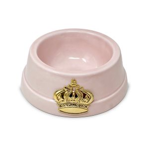Ciotola con corona – rosa