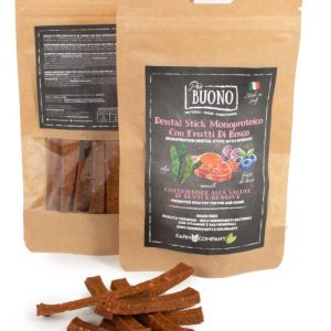 Dental Stick Monoproteici Maiale e Frutti di Bosco
