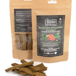 Dental Stick Monoproteici Maiale e Spinaci