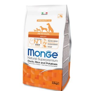 Monge All Breeds Adult Monoprotein Anatra, Riso e Patate