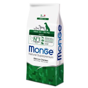 Monge Maxi Adult Crocchette per Cane Gusto Pollo