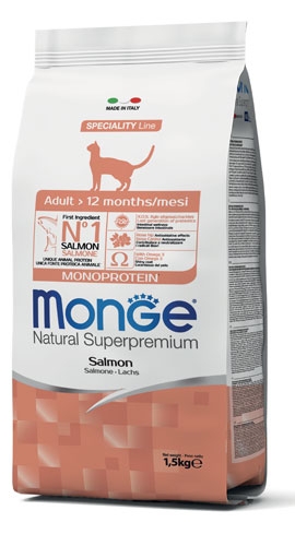 Monge Adult Cat Monoprotein Salmone - immagine 2