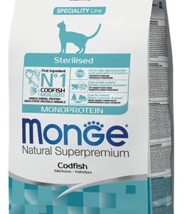 Monge Sterilised Cat Monoprotein Merluzzo
