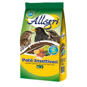 Allegrì Patè Insettivori Pastoncino per Uccelli Insettivori
