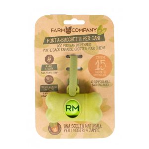 Porta sacchetti con sacchetti compostabili