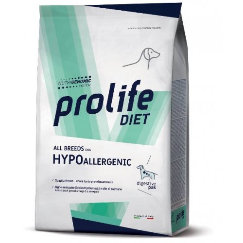 Prolife Diet Hypoallergenic All Breeds Quaglia