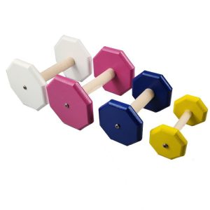 Riportello Colorato in Legno Ottagonale