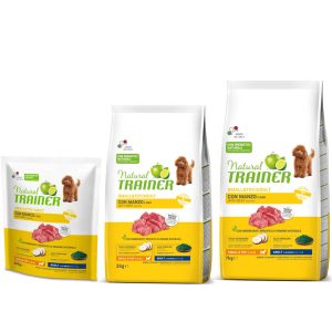 Natural Trainer Mantenimento Small & Toy Adult Con Manzo e Riso
