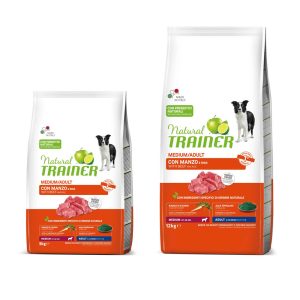 Natural Trainer Medium Adult con Manzo