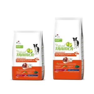 Natural Trainer Adult Medium con Prosciutto Crudo e Riso