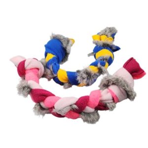 Treccia in Vero Pelo di Coniglio