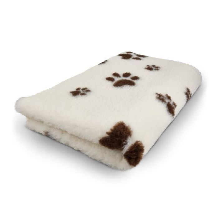 Vetbed Beige Zampe Marroni